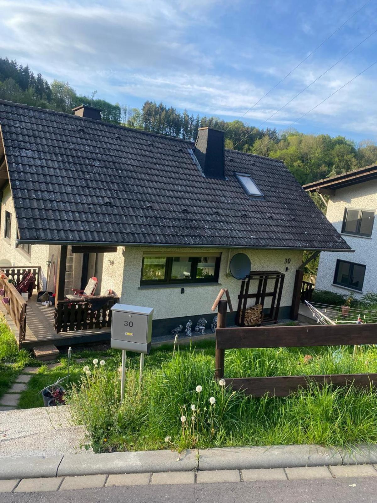 Haus Am See Biersdorf am See Bagian luar foto